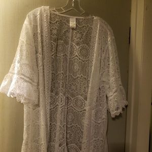 Lace Kimono Cover-up